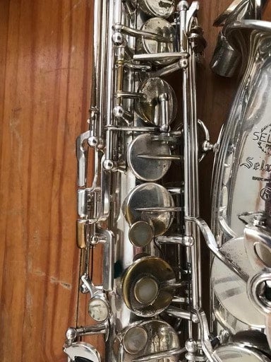 Selmer Super Sax Alto Saxophone Original Silver Plate American Engraved  Amazing 17875 